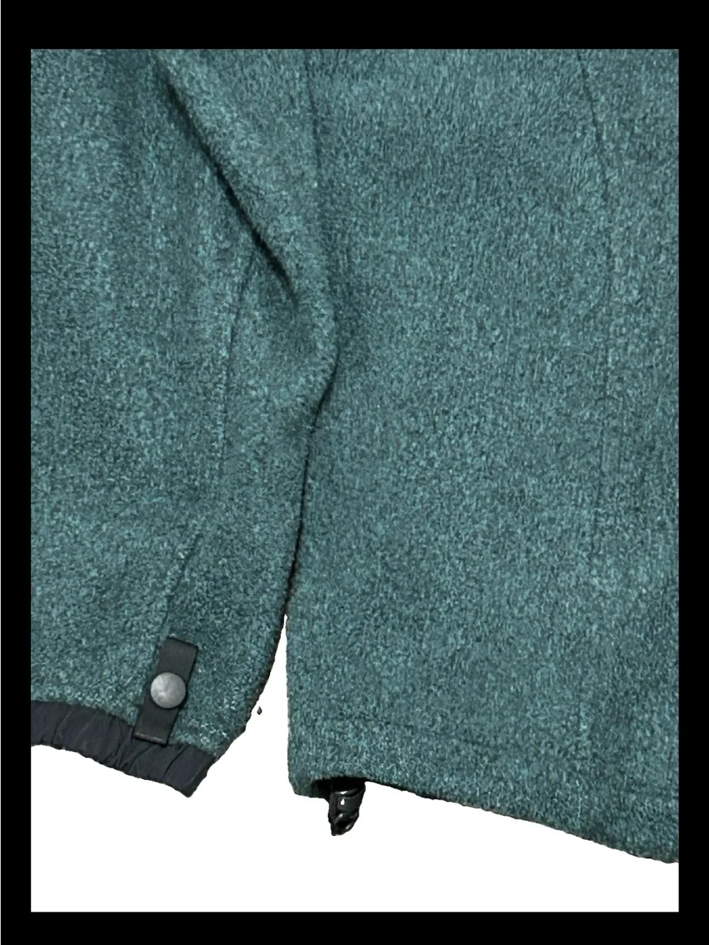 The North Face Men's Teal Full-Zip Fleece Jacket